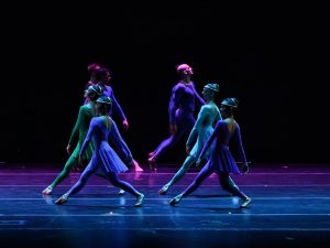 Dancers on a stage