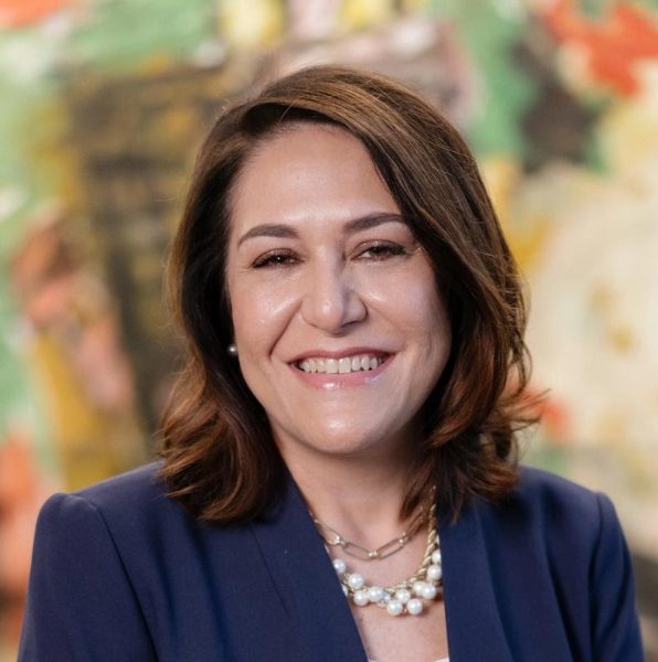 Photo of woman smiling.
