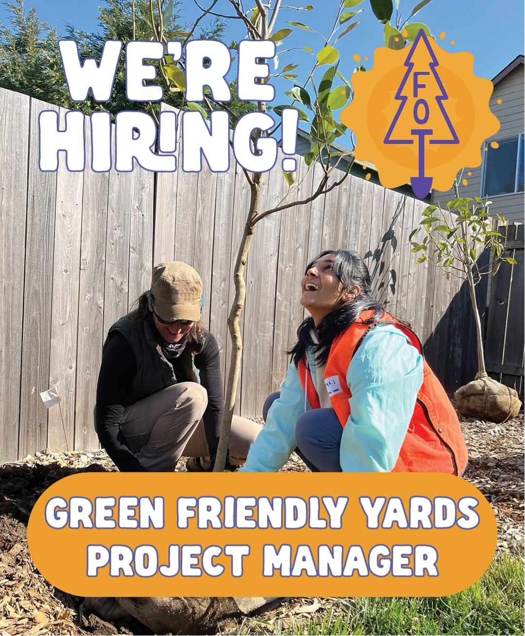 FOT Green Friendly Yards Project Manager Poster