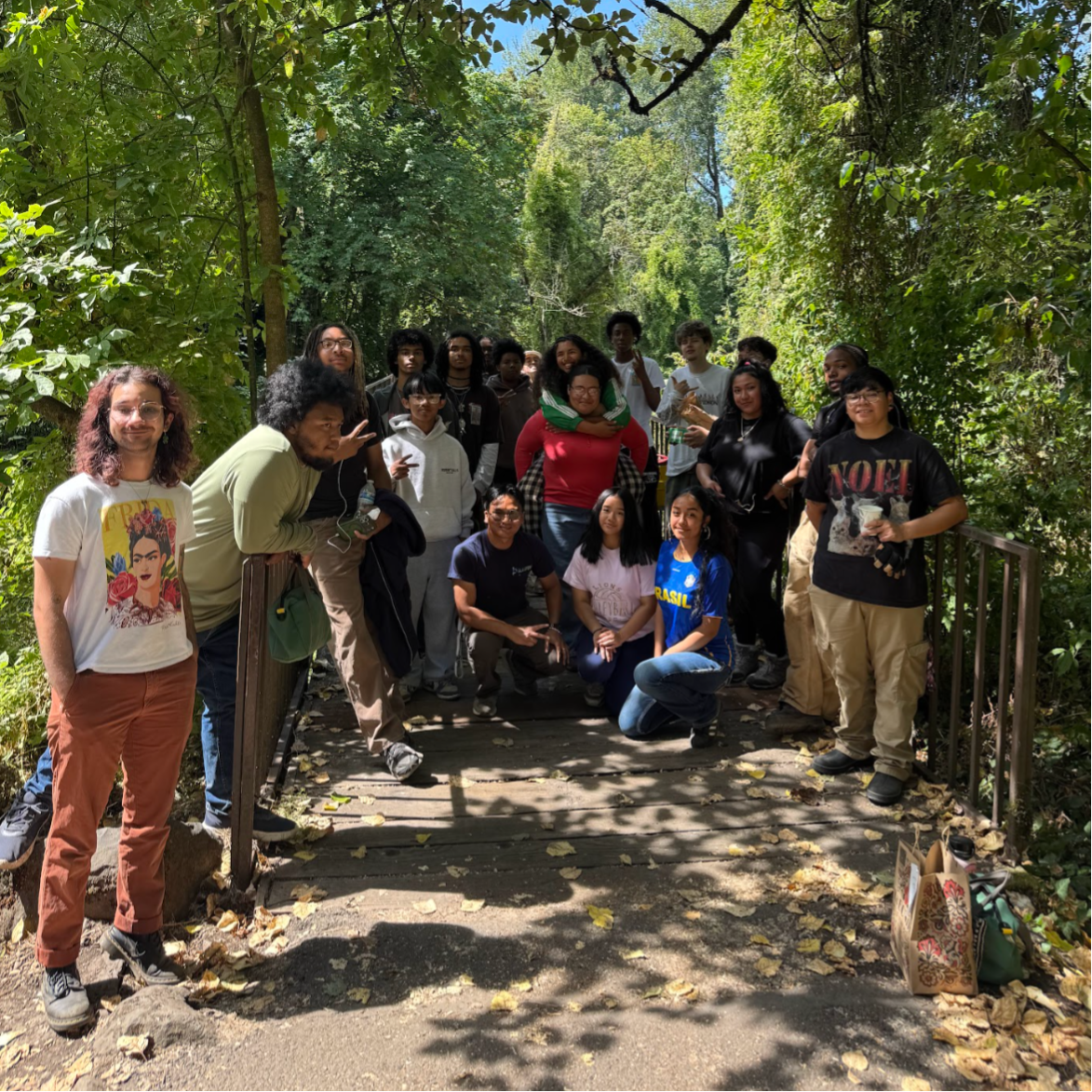Group picture of Connecting Canopies participants