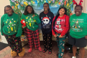 L.I.T. Students dressed for Christmas in July